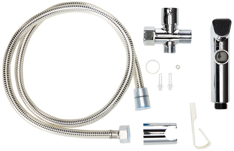 Brondell SimpleSpa Hand Held Bidet Shattaf Sprayer, Silver - Image 3